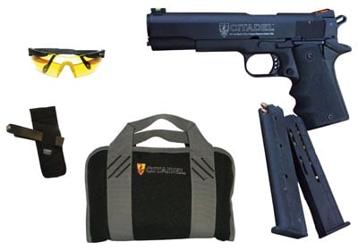 Howa-Legacy PCP191122TAC Citadel M-1911 w/Range Kit .22 LR 5 10+1 Ho