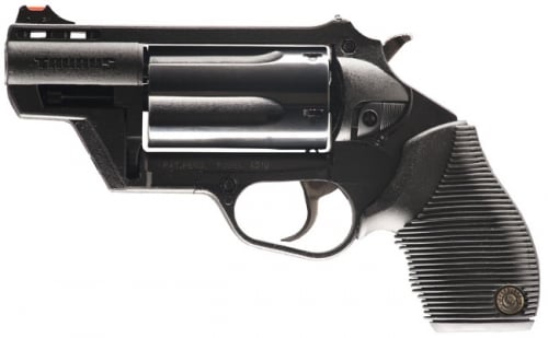 Taurus Judge Public Defender Black/Black Ribber Grip 410/45 Long Colt Revolver