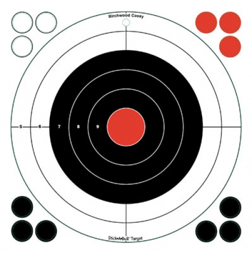 Birchwood Casey Stick-A-Bull Self-Adhesive Bulls-Eye