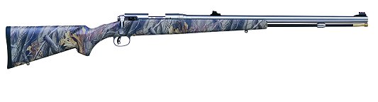 Savage 10MLII .50 24 Blue Camo Stock