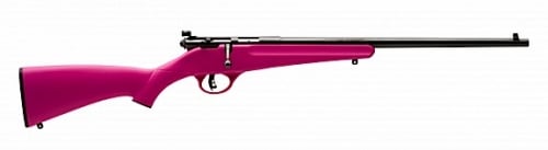 Savage Arms Rascal Youth Pink 22 Long Rifle Bolt Action Rifle