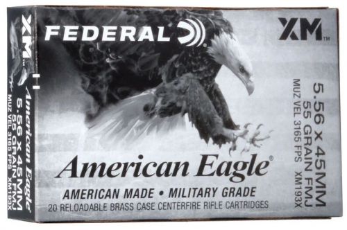 Federal American Eagle Rifle 5.56x45mm LOOSE AMMO