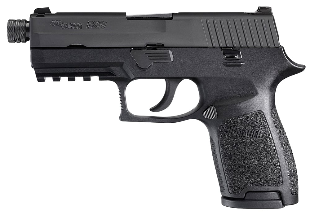 Sig Sauer 250C-9-BSS-TB P250 Compact Threaded Barrel 15+1 9mm 3.9