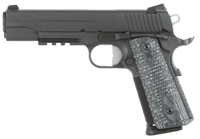 Sig Sauer 1911R45XTMBL 1911 Extreme 45 ACP 5 8+1 Hogue G10 Grip 2Tone