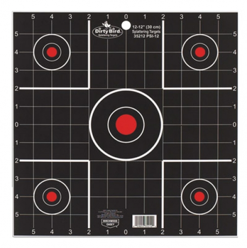 Birchwood Casey Dirty Bird Sight-In 12 Target 12 Pack