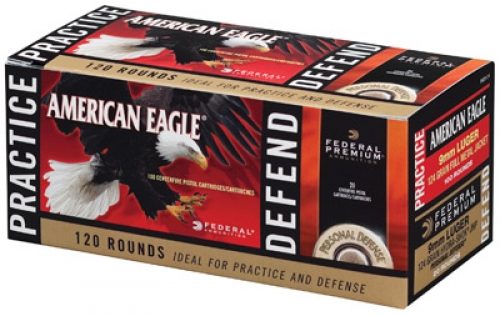 Federal 90/95 9mm 120Box/4Case