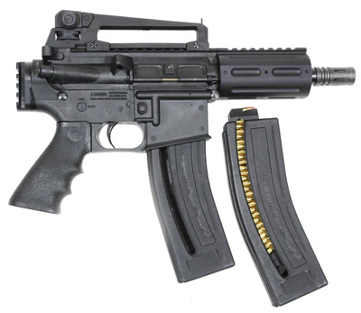 Chiappa M4 Pistol .22 LR  6 2-28Rd Mags