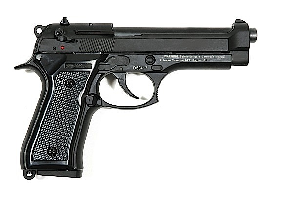 Chiappa M9 22 LR 5 10+1 Black Synthetic Grip 401077