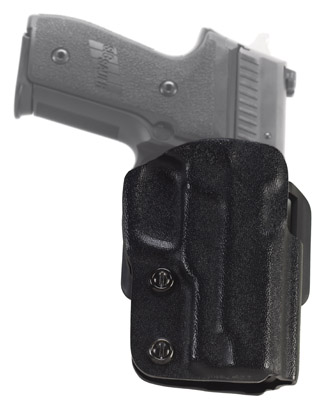 Galco STR286 Stryker Belt Fits Glock 26/27/33 Kydex Black