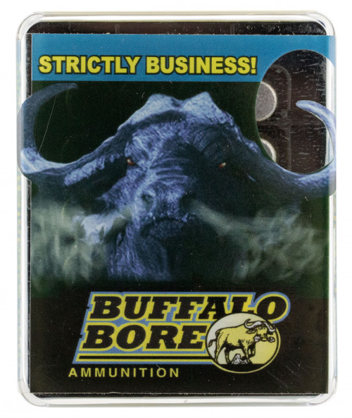 Buffalo Bore Ammo Handgun 38SPC +P 158GR HCST