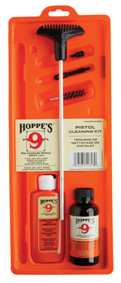 Hoppes Pistol Cleaning Kit Steel Rod 40/10mm Clam Pac