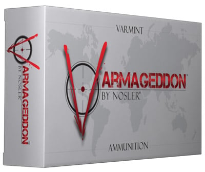 Nosler Varmageddon 222 Remington Flat Base Hollow Poin