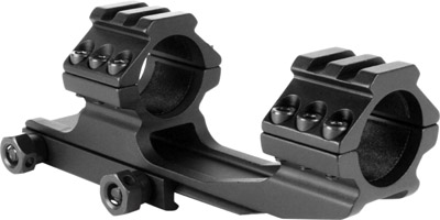 Aim Sports Scope Mount For 1 Style Matte Black Finis