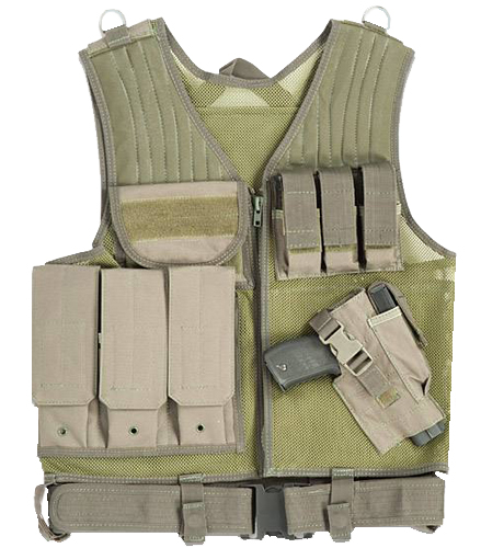 Drago Gear Fast Draw Vest Tactical Green Mesh Net