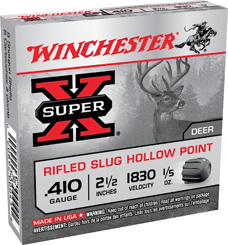 Winchester  Super-X  Slug 410 ga Ammo 2.5 15rd value pack