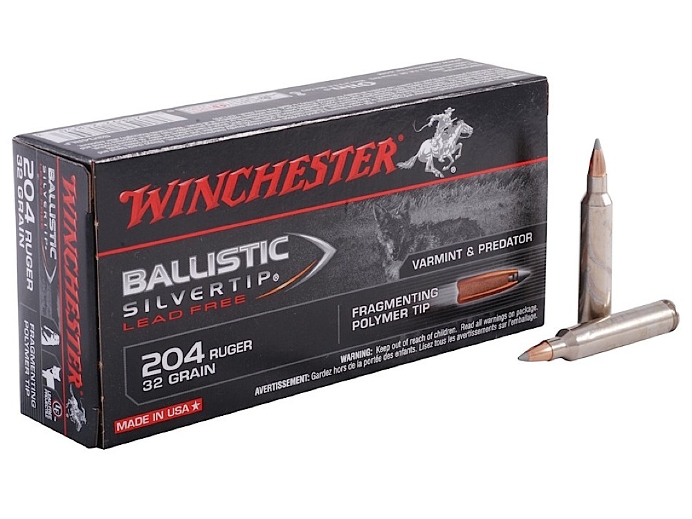 Win Ammo Supreme 204 Ruger Ballistic Silvertip LF 32