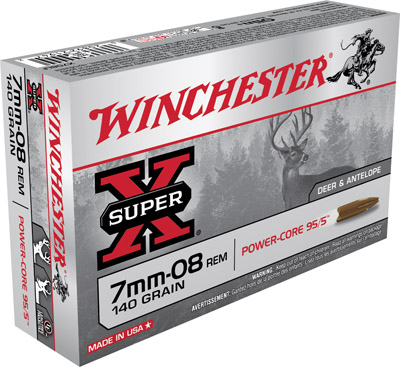 Winchester Ammo Super X 7mm-08 Rem Power Core 95/5 14