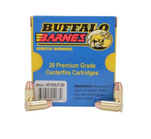 Buffalo Bore Barnes TAC-XP 45 ACP Ammo 20 Round Box
