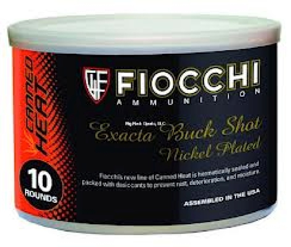 Fiocchi 12CHV00B Canned Heat 12ga 9 Pellets 00 Buckshot NP