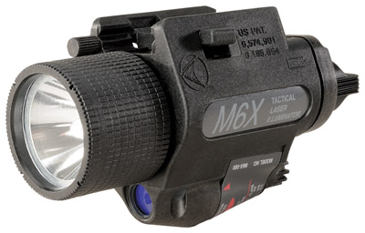 Insight M6X600A1 M6X Illumination Light w/Slide Lok Release (2) CR123 Black