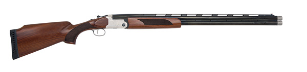 Mossberg & Sons International Silver Reserve II Super Sport 12 Gauge 30 2 3 Silver Satin Black Walnut Right Hand