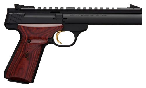 Browning Buck Mark Field Target .22 LR 5.50 10+1 Black Aluminum Alloy Laminate Cocobolo Grip