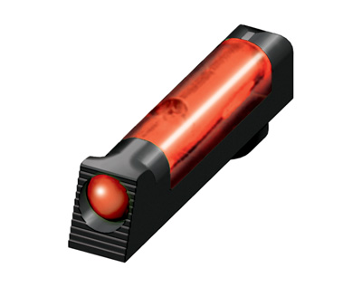 Hi-Viz Tactical for Glock Front Red Fiber Optic Shotgun Sight