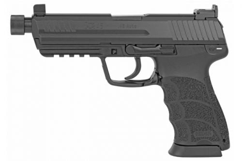 Heckler & Koch H&K HK45 Tactical V7 LEM .45 ACP 5.20 (2) 10rd Mags Threaded Barrel Black