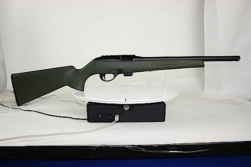 Remington 597 OD Green Soft Touch .22 LR 16 Heavy Barrel Semi-Auto