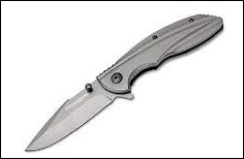 Boker Magnum Echo Charlie Folder 3.375 440A SS Clip Point Plain Edge A