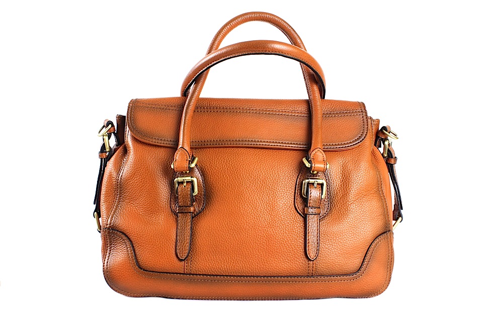 CCARRIE Leather Satchel