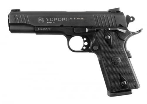 Taurus 1911 .45 ACP, 5 Barrel, Matte Black, 8 Rounds