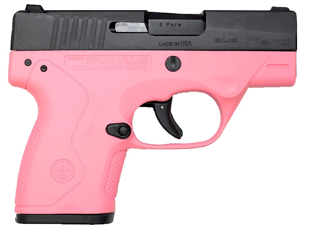 Beretta NANO 9mm 6RD PINK FRAME