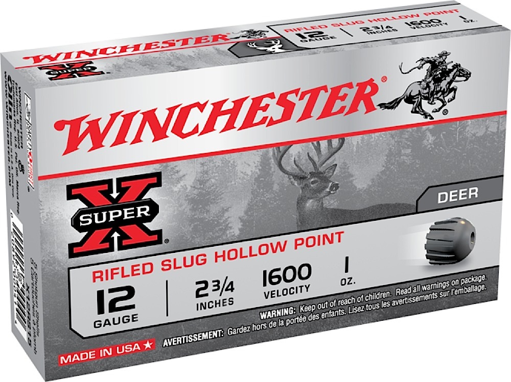 Winchester Ammo Super X Slugs 12 Gauge ga 3/4 oz Slu