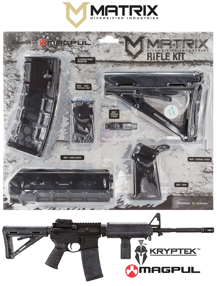 Mdi Magmil37ty Magpul Milspec Ar 15 Furniture Kit Typhon