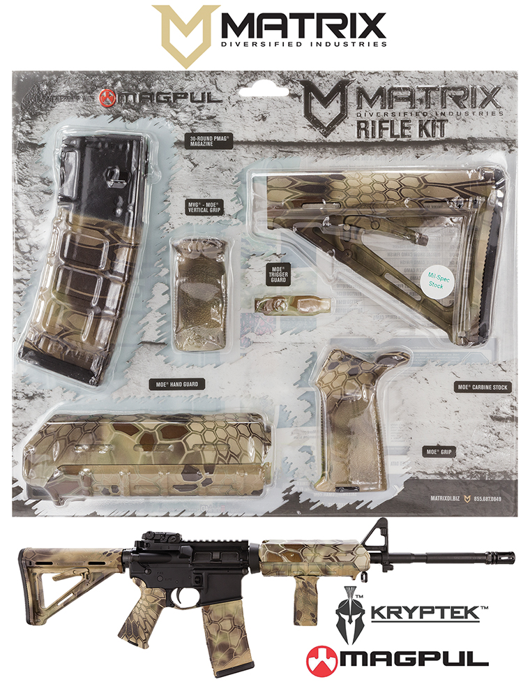 Mdi Magmil41hl Magpul Milspec Ar 15 Furniture Kit Highlander