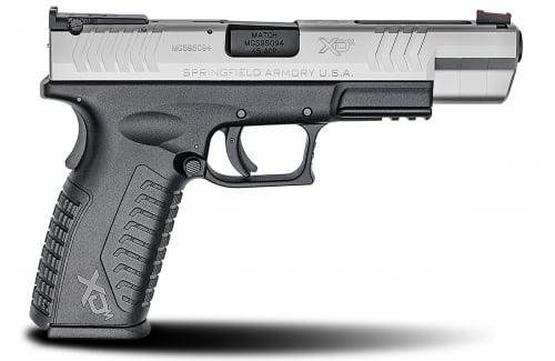 Springfield Armory XDM952545S XD(M) Competition 45 ACP 5.25 10+1 Blk Poly Grip/Frm SS