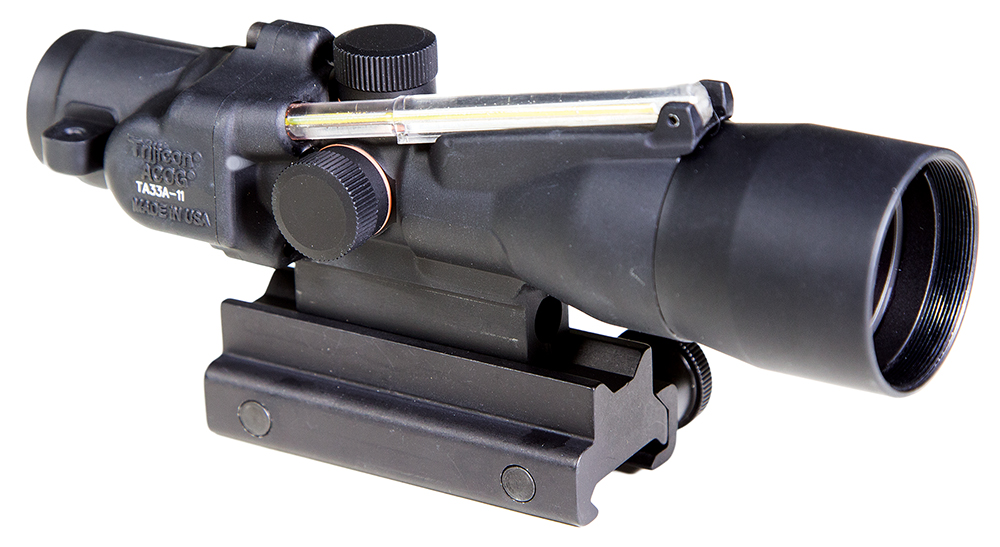 Trijicon TA33A11 ACOG 3x 30mm Obj 19.3 ft@100 yds FOV 30mm Tube Dia Black TA-60