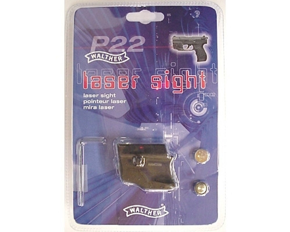 Walther Arms P22 Laser Sight Red Laser Rail Mount