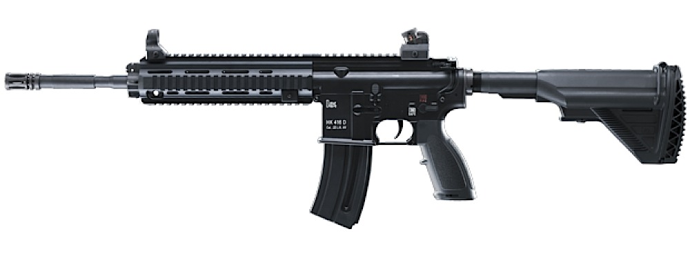 Walter HK 416D .22 LR 20 Round Black Adj Sigh