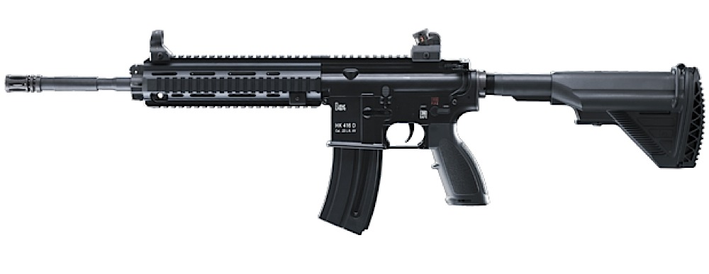 Walter HK 416D .22 LR  20 Round Black Adj Sigh