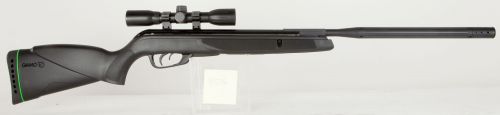 Gamo Wildcat Whisper Air Rifle Break Open .22 Pellet Black Synthet