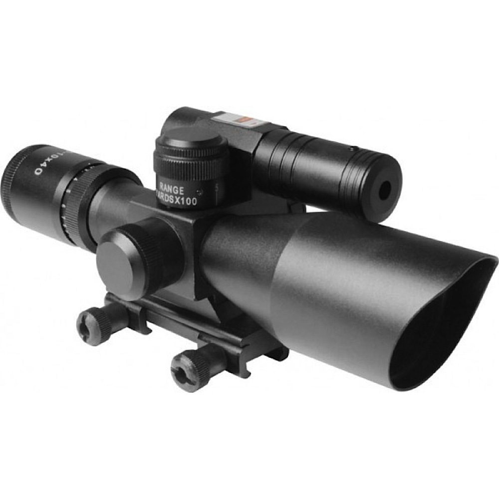 Aim Sports Tact 2.5-10x 40mm Obj 32.5-8.9 ft FOV