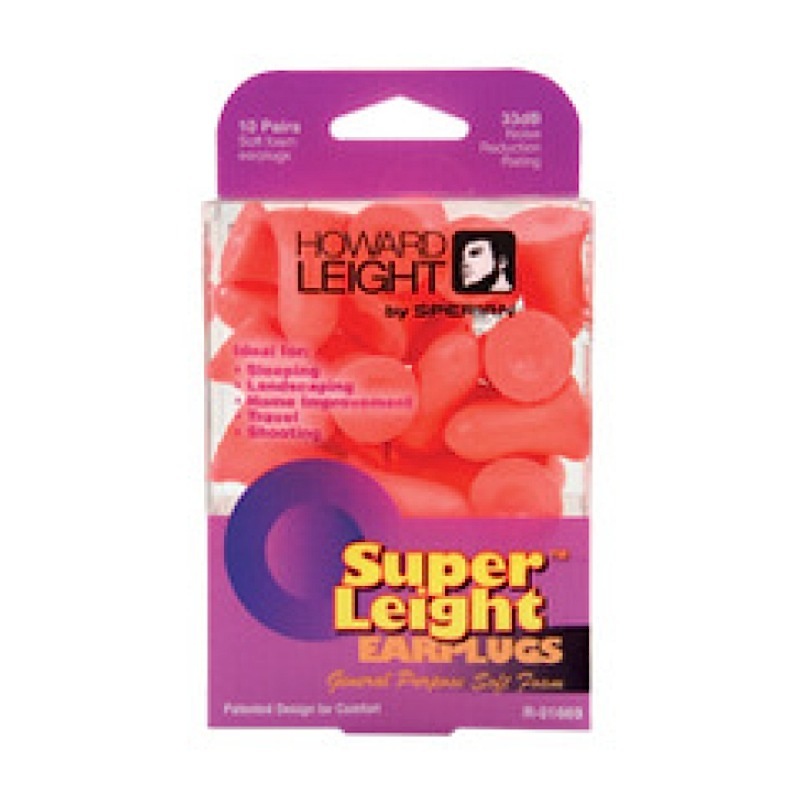 Howard Leight Super Leight Earplugs USA Shooters Earp