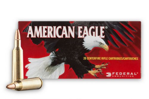 American Eagle  22-250 Remington Ammo 50gr Jacketed Hollow Point   20RD