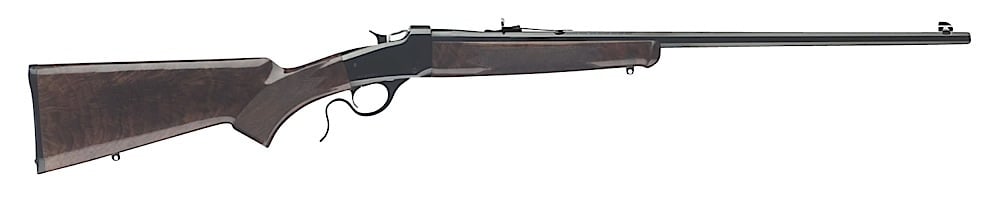 Winchester 1885 Low Wall Hunter .22 LR  24 Octagon Stainless Steel Walnut Blued