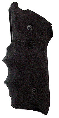 Hogue Rubber Grip Finger Grooves Ruger MK II