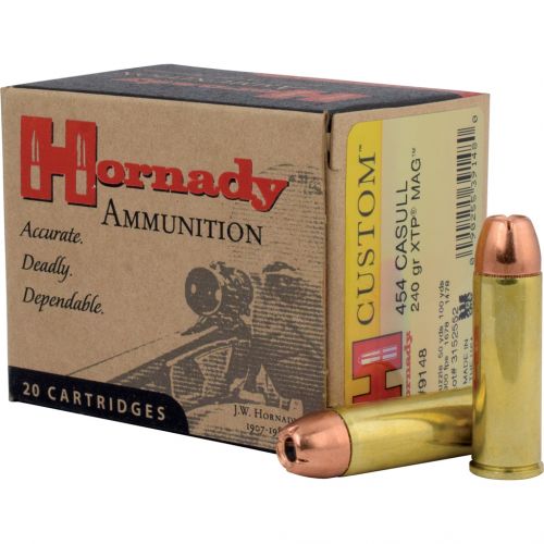 Hornady 454 Casull 240 Grain Extreme Terminal Performance