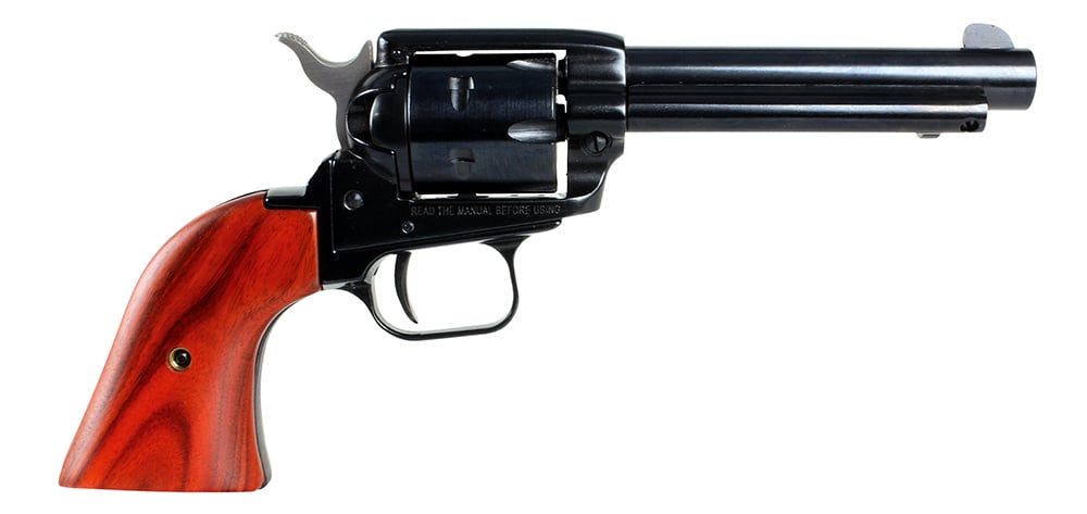 Heritage Manufacturing Rough Rider 22 LR Revolver 4 3/4 Barrel, Wood Grips