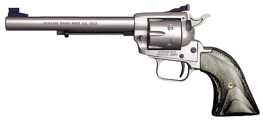 Heritage Manufacturing Rough Rider Satin with Adjustable Sights 6.5 22 Long Rifle / 22 Magnum / 22 WMR Revolver